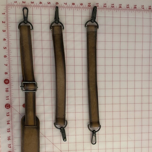 STS Ranchwear Tan Leather Bag Straps - Picture 7 of 7